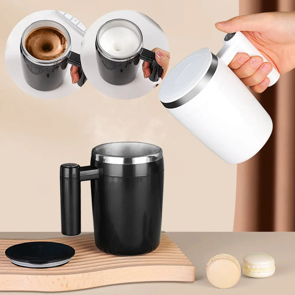 650ml USB Charging Self Stirring Water Bottle Automatic Mixing Mug